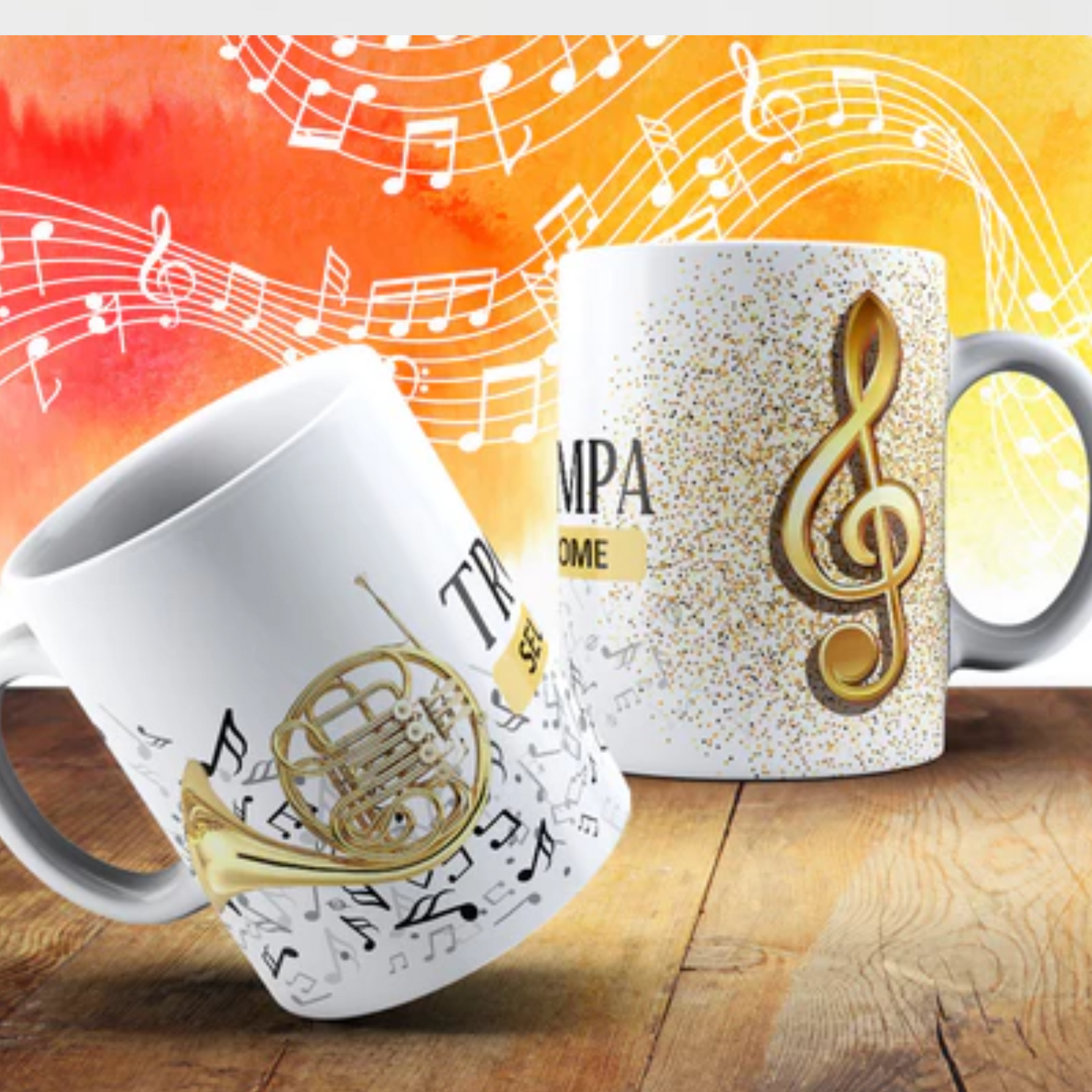 Caneca Personalizada Diversos Modelos Musica Instrumento Musical Musicais COM NOME - MEGA PROMOÇÃO!