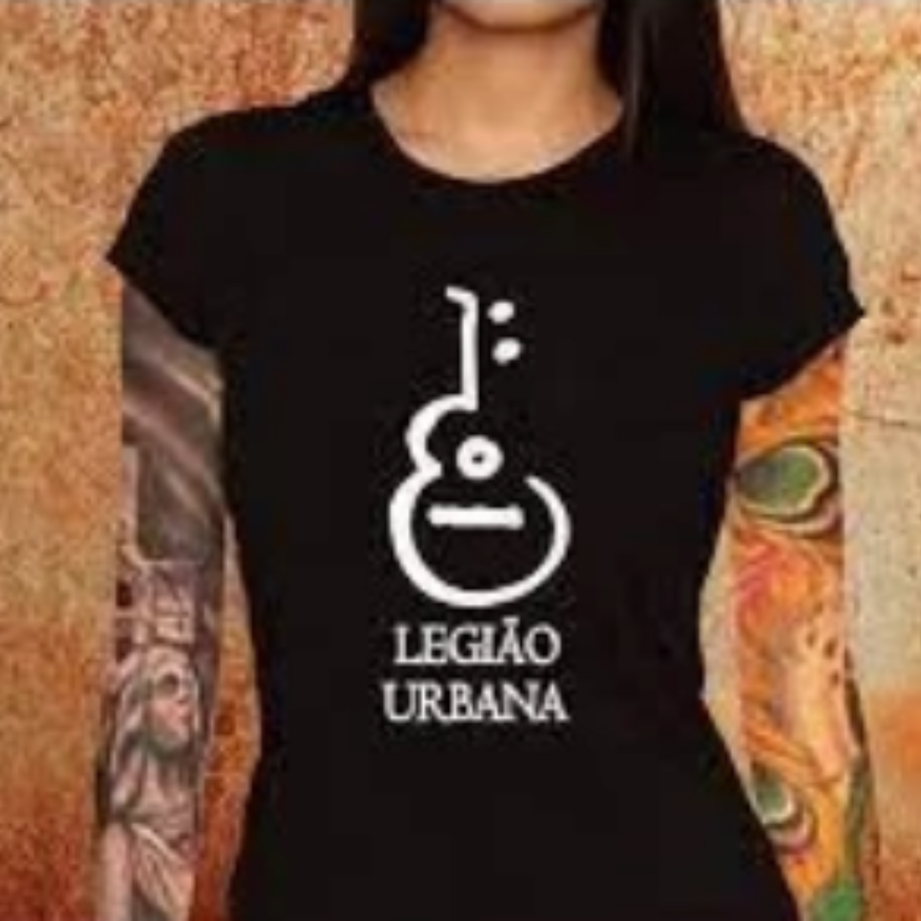 Camiseta Feminina Legiao Urbana - Camisa Baby Look Musica