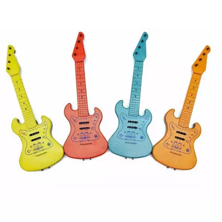 Kit Musical Brinquedos Educativo C/5 Instrumentos Tambor Violão pandeiro Flauta Infantil