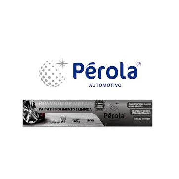 Pasta de Polir Metais - Polidor de metais 100g - PÉROLA