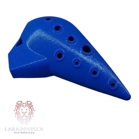 Ocarina de 10 Buracos Tocável - Instrumento de sopro - Impressa em 3D