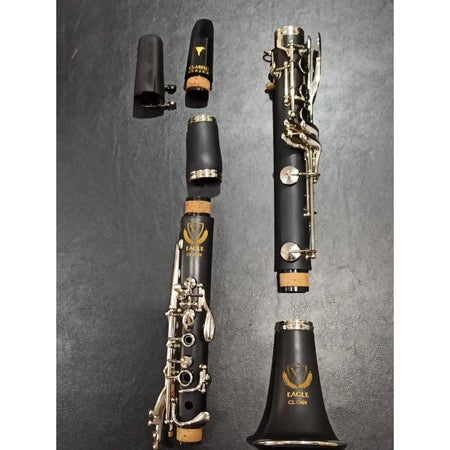 Clarinete Sib 17 Chaves Eagle Cl04n
