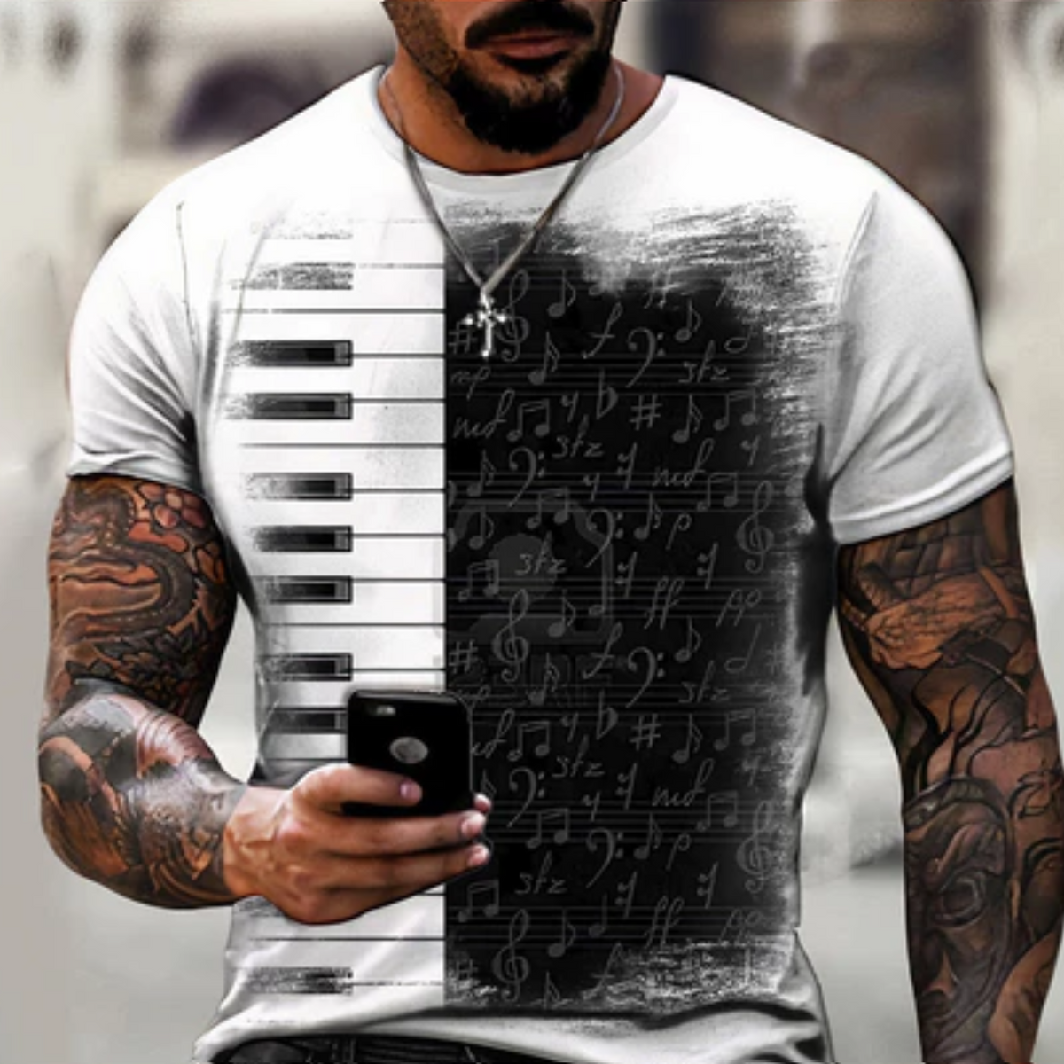 Camisa Camiseta Musica Teclado