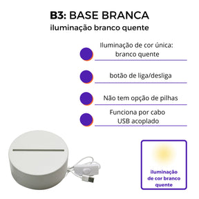 Luminária LED 3D de Mesa / Luz Noturna Presente Criativo / Decoração - mão com microfone, instrumentos