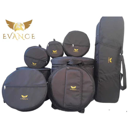 Capa Bag Kit Bateria 9 Peças Premium Line Evance