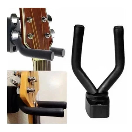 Suporte De Parede Violao Guitarra Musica Com Protecao 03 Un